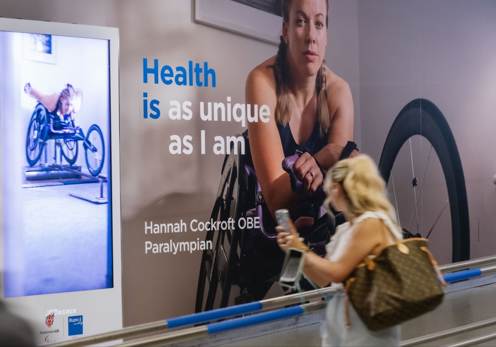 Bupa 'This is Health' Accessible Immersive Takeover at St Pancras 