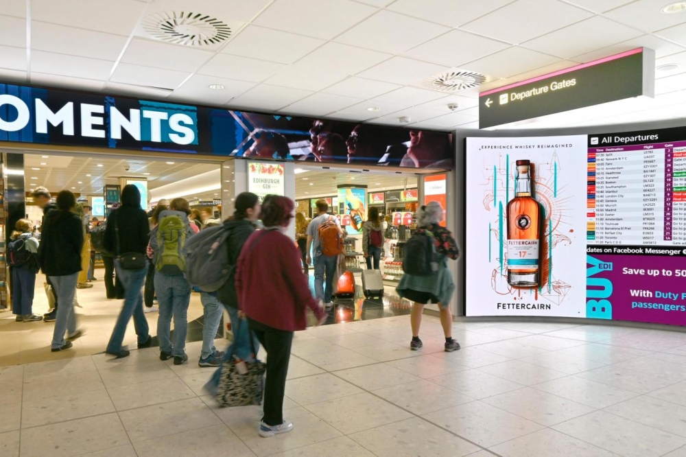 JCDecaux UK expands digital presence at Edinburgh Airport