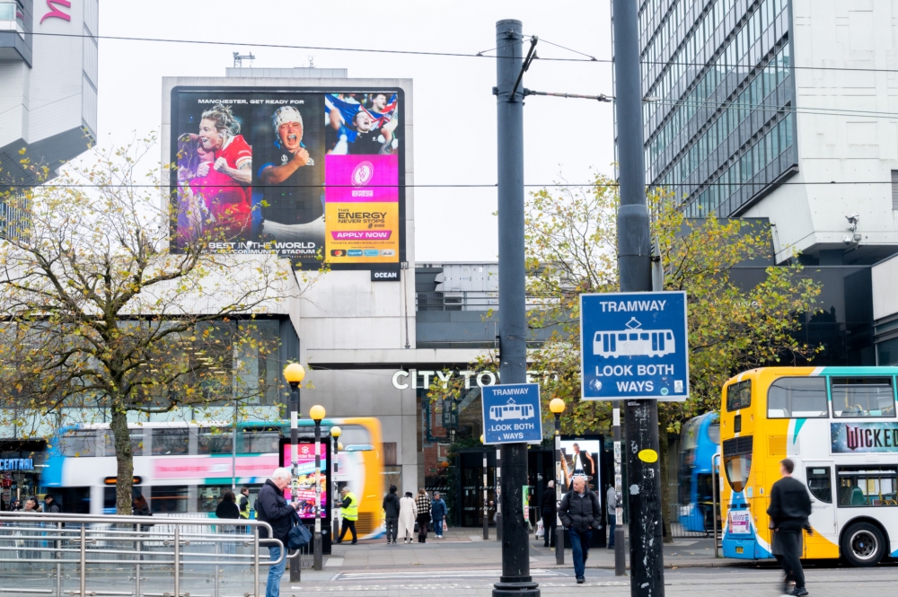 World Rugby appoints Ocean Outdoor UK as Women’s Rugby World Cup 2025 official DOOH media partner