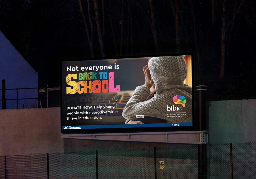 bibic launches “Not Everyone is Back to School” campaign with JCDecaux Community 