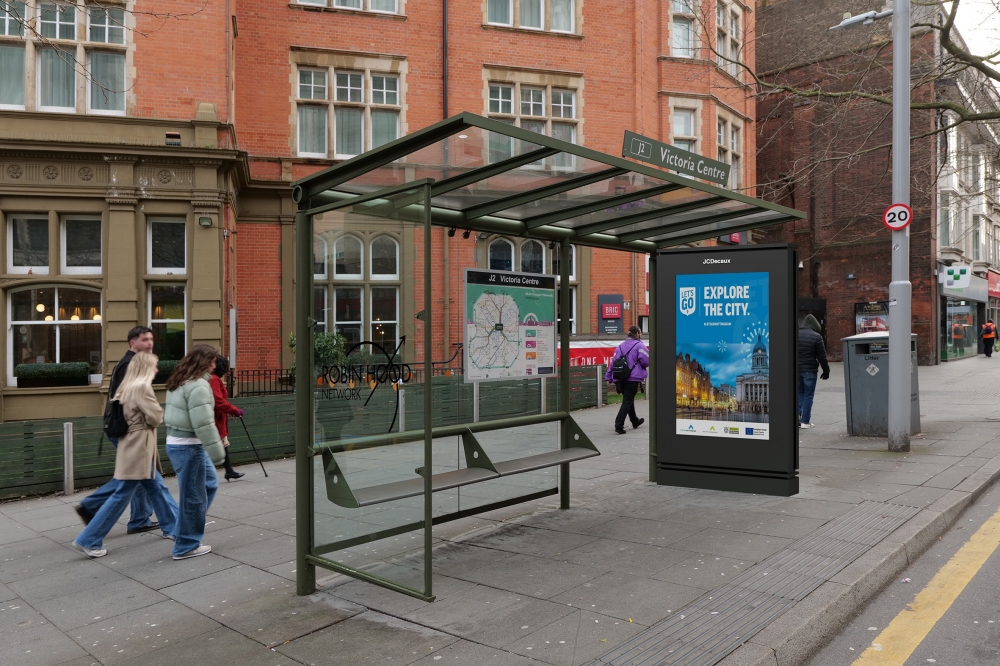 JCDecaux UK wins Nottingham City Council bus shelter tender 