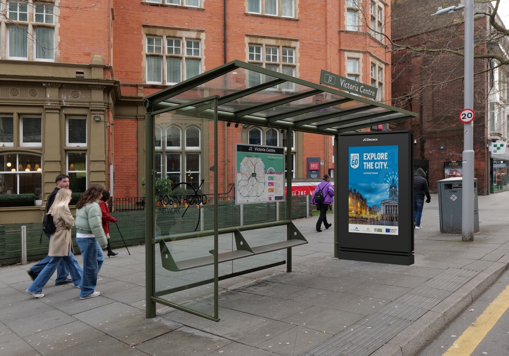 JCDecaux UK wins Nottingham City Council bus shelter tender 