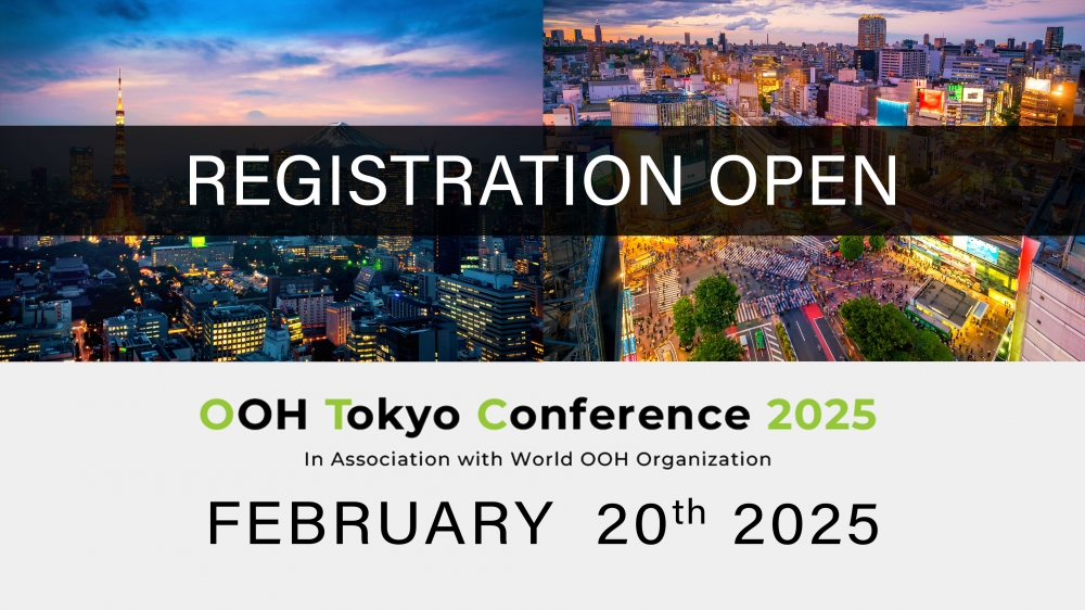 World Out of Home Organization partners with Japanese OOH industry for first OOH Tokyo Conference